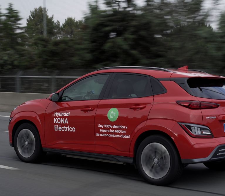 Nouveau record Hyundai KONA Electric parcourt 790 km en cycle